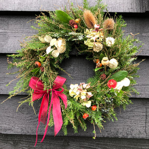 Christmas Wreath making at The Gate Inn