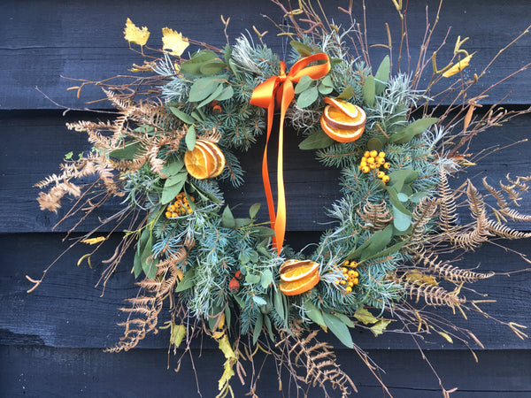 Christmas Wreath making at The Gate Inn